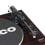 Lenco Record player with Bluetooth® transmission dark brown