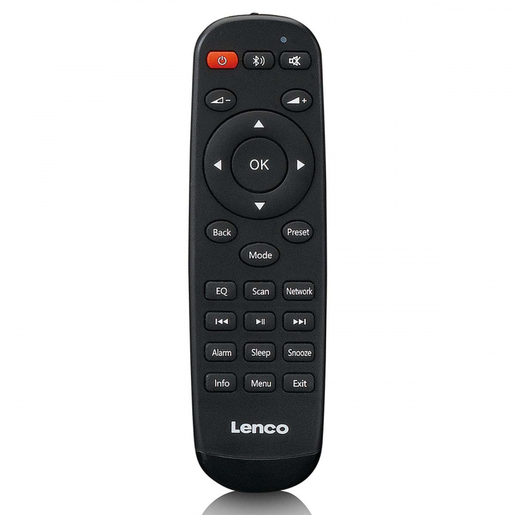 Lenco Internet DAB+/FM radio with Bluetooth Remote Control and rechargable battery