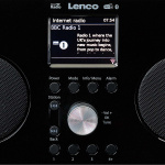 Lenco Internet DAB+/FM radio with Bluetooth Remote Control and rechargable battery