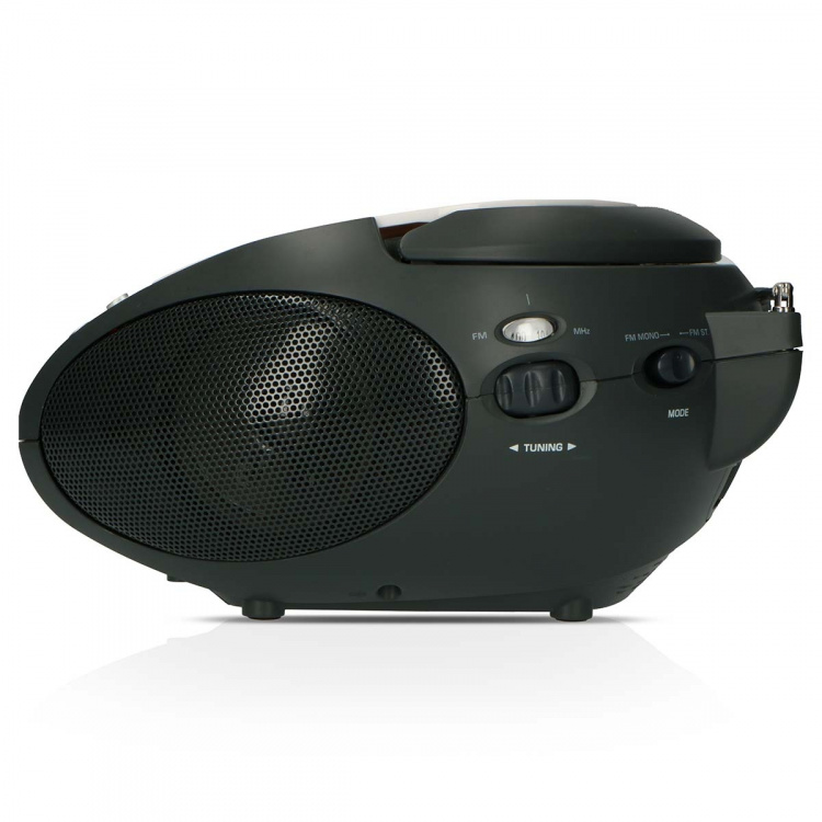 Lenco Portable stereo FM radio with CD player White