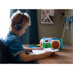 Lenco Portable radio with CD and cassette Kids Multi Colour