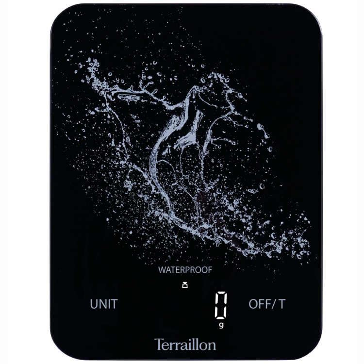 Terraillon Köksvåg Aqua Resist Uppladningsbar Usb-c, 8 kg Terraillon Köksvåg Aqua Resist Uppladningsbar Usb-c, 8 kg