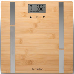 Terraillon Personvåg Bamboo Fit BMI 10-användare, 180 kg