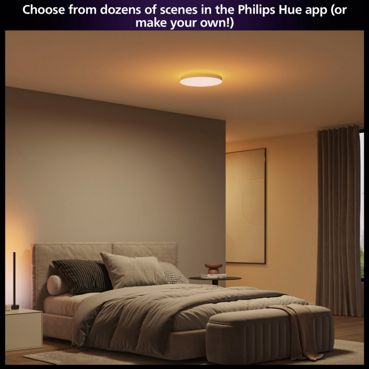 Philips Hue Datura liten takplafond Ø38,4 cm White and color ambiance 3300 lm Philips Hue Datura liten takplafond Ø38,4 cm White and color ambiance 3300 lm