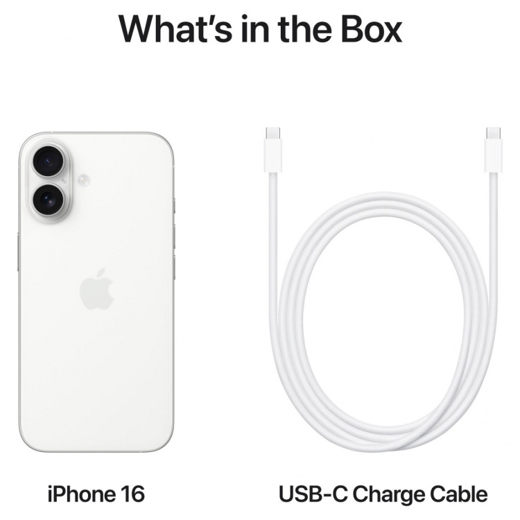 Apple iPhone 16 128GB White Apple iPhone 16 128GB White