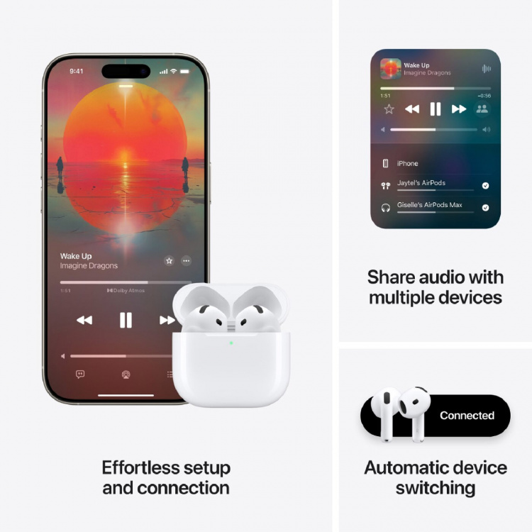 Apple AirPods 4 with Active Noise Cancellation Apple AirPods 4 with Active Noise Cancellation