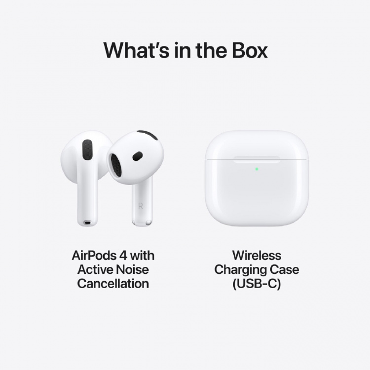 Apple AirPods 4 with Active Noise Cancellation Apple AirPods 4 with Active Noise Cancellation