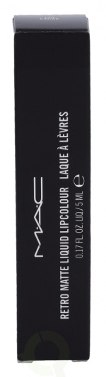 MAC Retro Matte Liquid Lipcolour 5 ml #125 Caviar