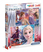 Clementoni 2x60 Puzzles Kids Frozen 2