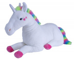 Wild Republic Cuddlekins Jumbo Unicorn White Stars 76 cm