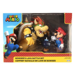 JAKKS Pacific Super Mario 4 Inch Figure Set Mario vs. Bowser