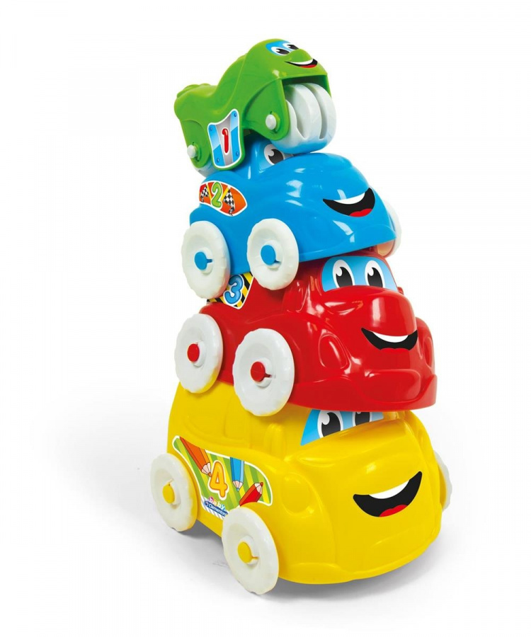 Clementoni Stacking Vehicles (100% Recycled) Clementoni Stacking Vehicles (100% Recycled)