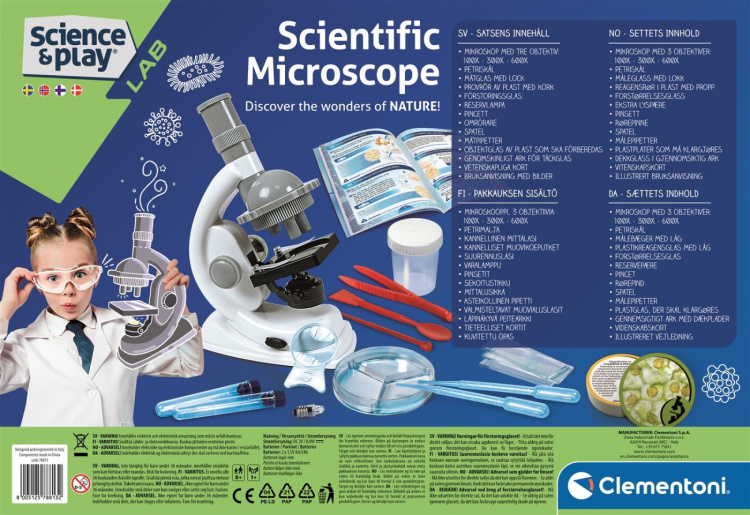 Clementoni Microscope (Nordic)