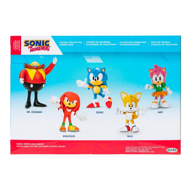 JAKKS Pacific Sonic the Hedgehog 2.5 Inch Figure 5-Pack