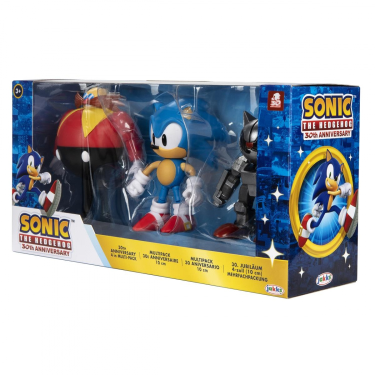 JAKKS Pacific Sonic the Hedgehog 4 Inch Figure Multi-pack