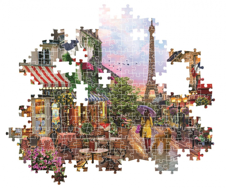 Clementoni 1000 pcs CB High Quality Collection Flowers In Paris