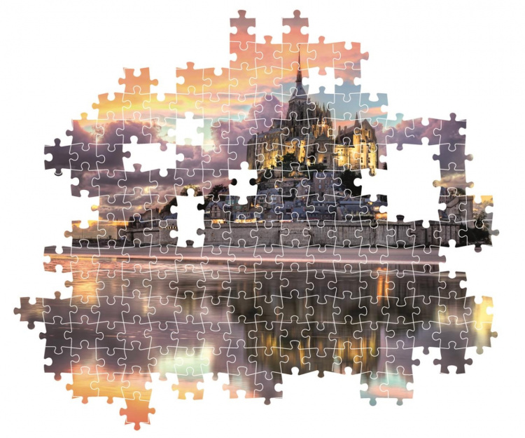 Clementoni 1000 pcs CB High Quality Collection Le Magnifique Mont Saint-Michel