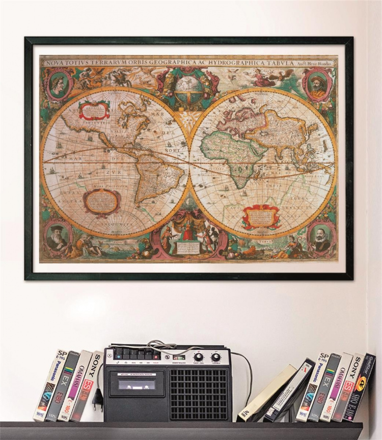 Clementoni 1000 pcs CB High Quality Collection OLD-MAP