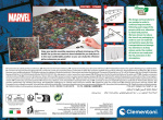 Clementoni 1000 pcs CB Impossible Puzzle Marvel Avengers