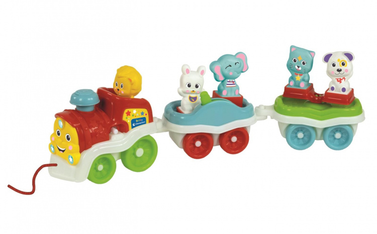 Clementoni Animal Train 3 in 1 Clementoni Animal Train 3 in 1