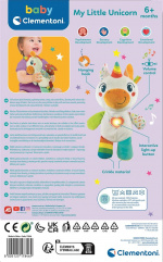 Clementoni Plush Baby Unicorn