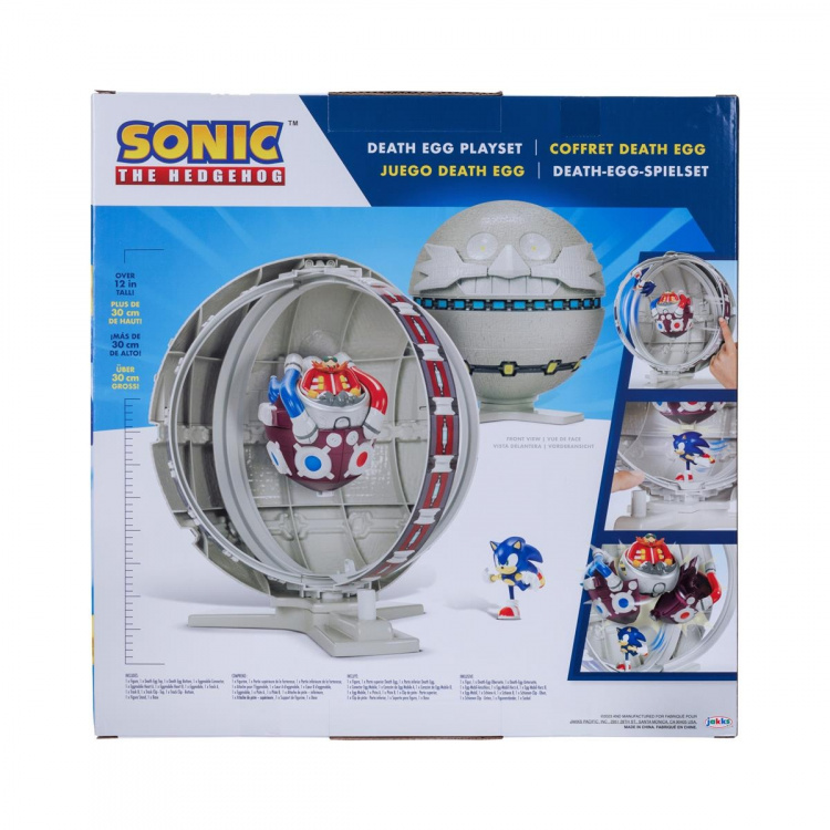 JAKKS Pacific Sonic the Hedgehog 2.5 Inch Playset Death Egg Battle Set