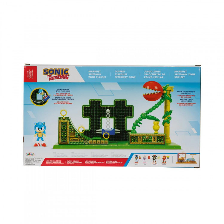 JAKKS Pacific Sonic the Hedgehog 2.5 Inch Playset Stardust Speedway Zone