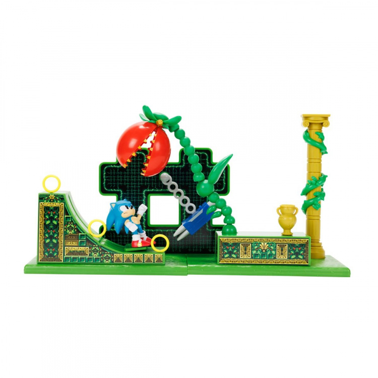 JAKKS Pacific Sonic the Hedgehog 2.5 Inch Playset Stardust Speedway Zone