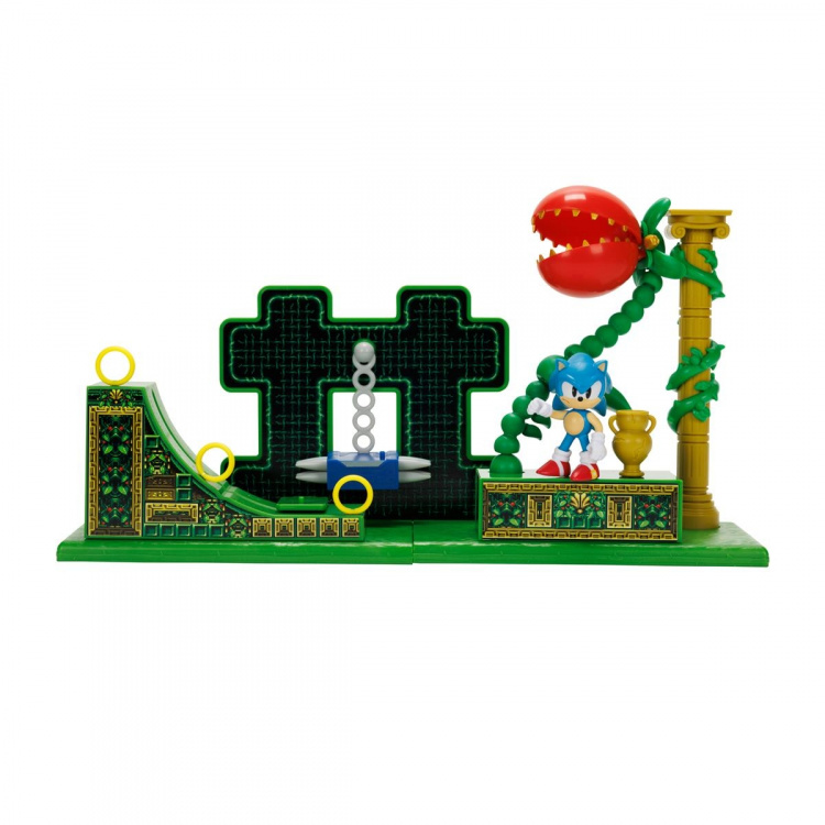 JAKKS Pacific Sonic the Hedgehog 2.5 Inch Playset Stardust Speedway Zone
