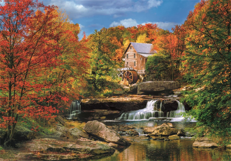 Clementoni 2000 pcs High Quality Collection GLADE CREEK GRIST MILL