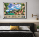 Clementoni 3000 pcs High Quality Collection Lush Terrace on Lake