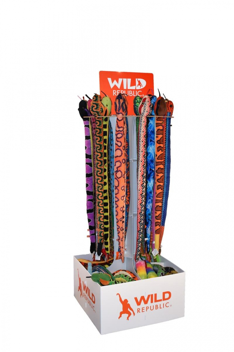 Wild Republic Snakesss Display Hanging NEW 2023
