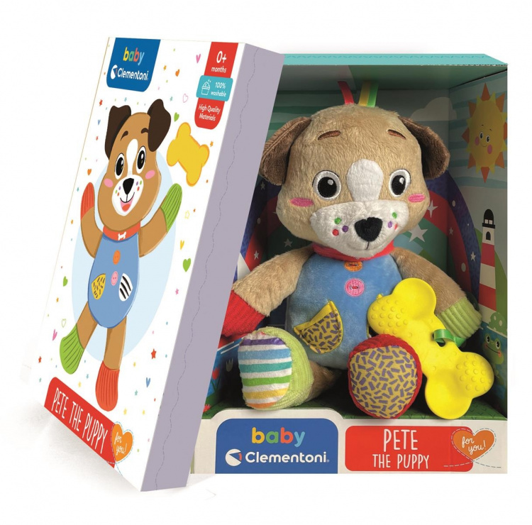 Clementoni Plush Pete The Puppy