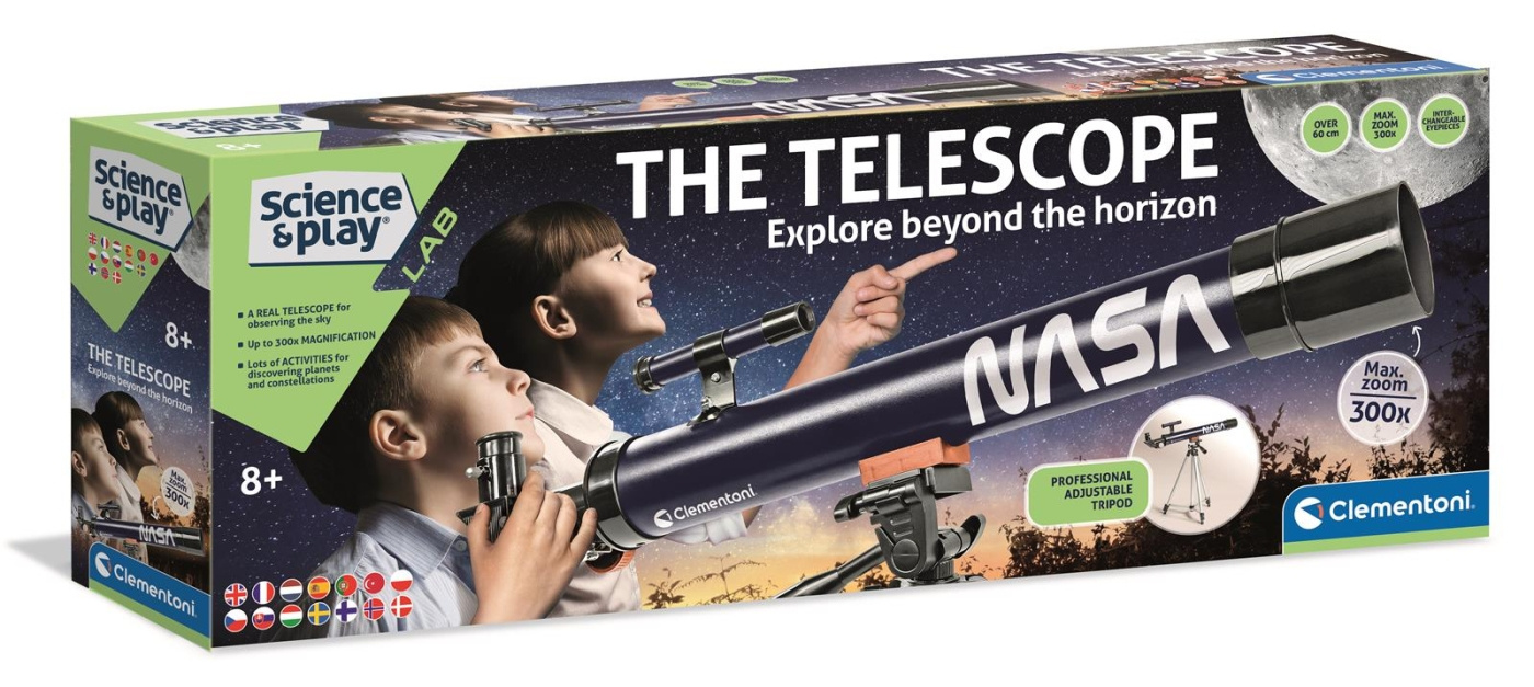 Clementoni NASA - Exploration On Mars, Stazione Spaziale E Rover Esploratore, Gioco Scientifico Per Bambini 8+ Anni, Multicolore, 52665