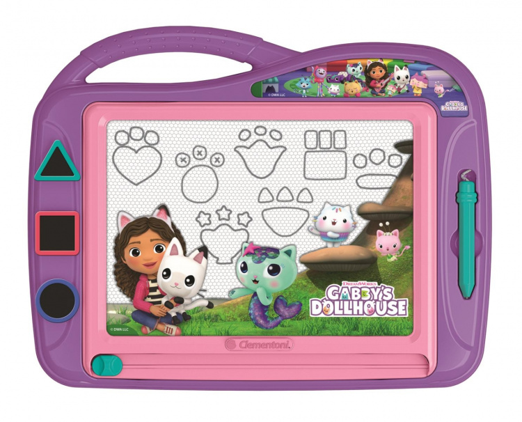 Clementoni Magnetic Board Gabby\'s Dollhouse