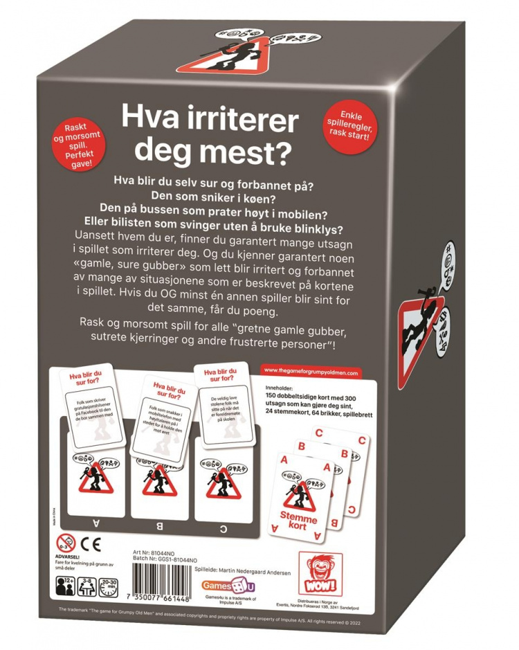 Plasto Gretne gamle gubber (NO)