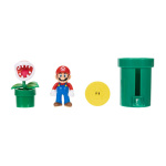 JAKKS Pacific Super Mario 2.5 Inch Diorama Set Soda Jungle
