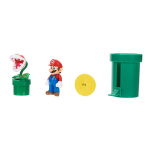 JAKKS Pacific Super Mario 2.5 Inch Diorama Set Soda Jungle