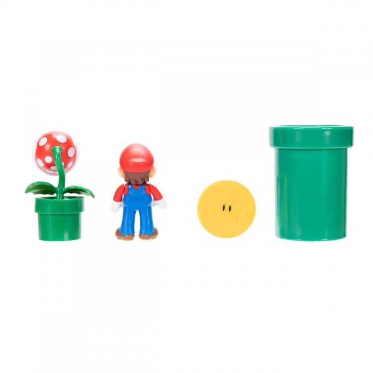 JAKKS Pacific Super Mario 2.5 Inch Diorama Set Soda Jungle
