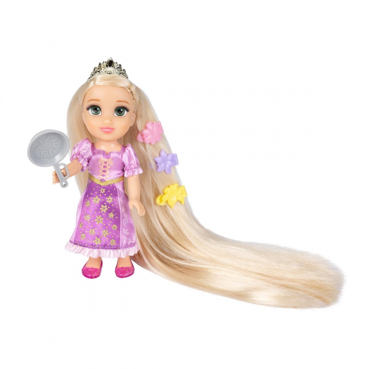 JAKKS Pacific Disney Princess 6 Inch Petite Doll with Extra Fashion & Accessories Longest Hair Rapunzel JAKKS Pacific Disney Princess 6 Inch Petite Doll with Extra Fashion & Accessories Longest Hair Rapunzel