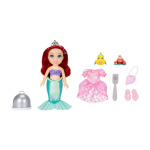 JAKKS Pacific Disney Princess 6 Inch Petite Doll with Extra Fashion & Accessories Sea to Land Ariel