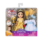 JAKKS Pacific Disney Princess 6 Inch Petite Doll with Extra Fashion & Accessories Be Our Guest Belle