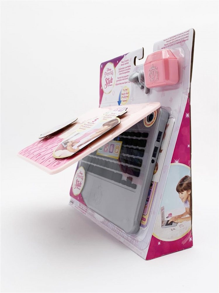 JAKKS Pacific Disney Princess Style Collection Play Laptop