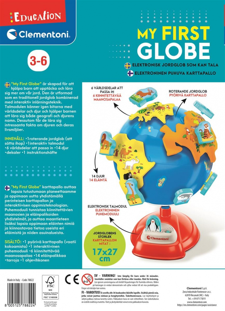 Clementoni My First Globe (SE-FI)