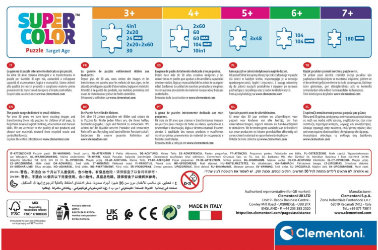 Clementoni 2x60 pcs Puzzles Spidey and his Amazing Friends
