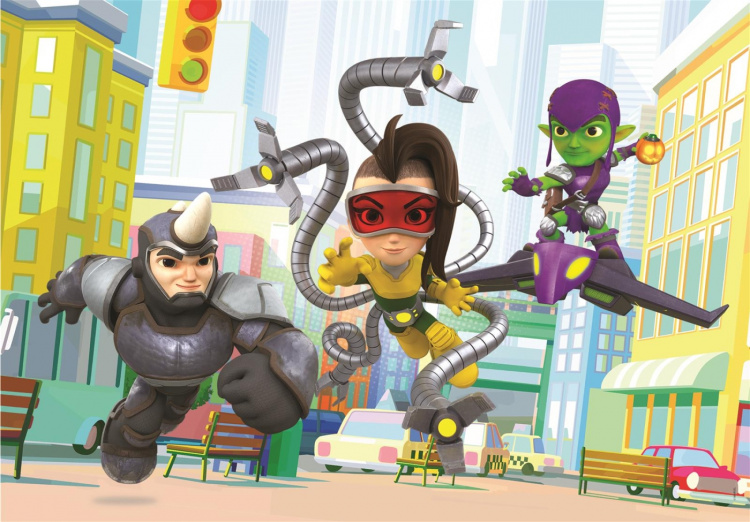 Clementoni 2x20 pcs Puzzles Spidey and his Amazing Friends