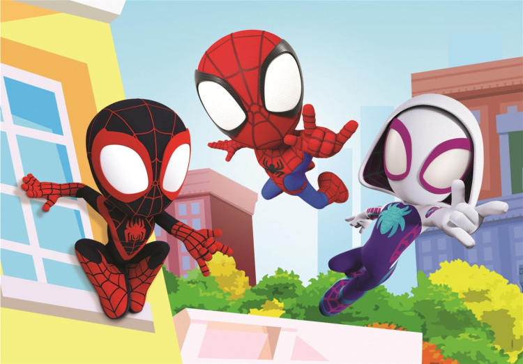 Clementoni 2x20 pcs Puzzles Spidey and his Amazing Friends