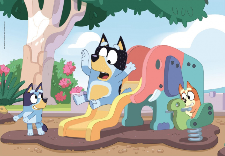 Clementoni 104 pcs Puzzles Bluey -2