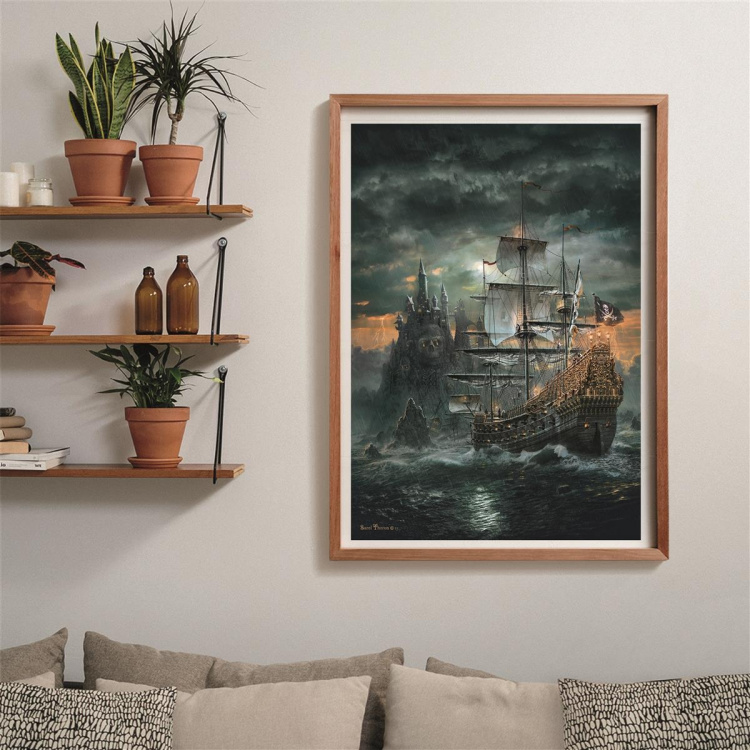 Clementoni 1500 pcs CB High Quality Collection The Pirates Ship