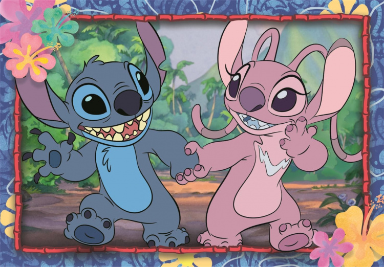 Clementoni 2X20 pcs Puzzles Disney Stitch
